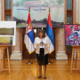 27. septembar 2018. Predsednica Narodne skupštine otvara izložbu „Umetnost koja čeka pravdu“